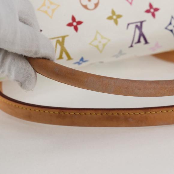 LOUIS VUITTON Monogram Multicolor Beverly GM Hand Bag White M40201 Auth BA2117V - Picture 8 of 16